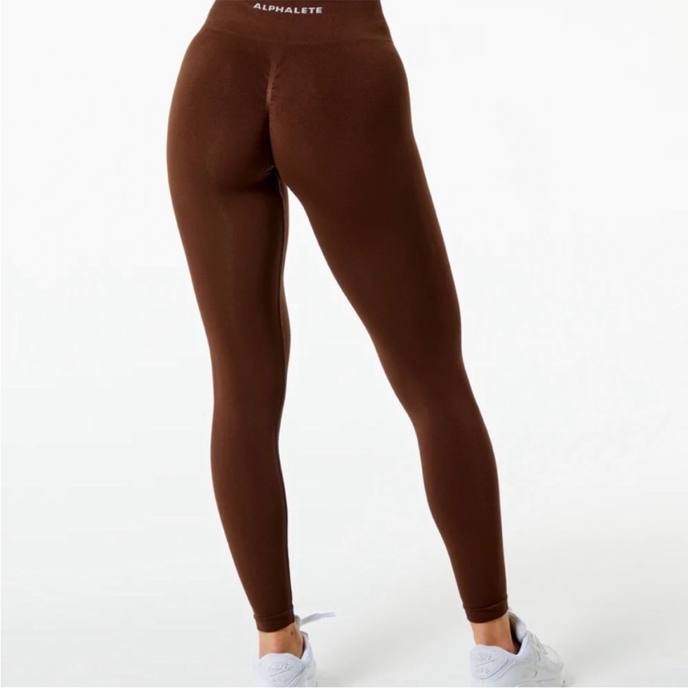 Alphalete Amplify Leggings Rich Brown Medium